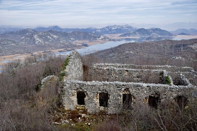 湖Skadar,黑山