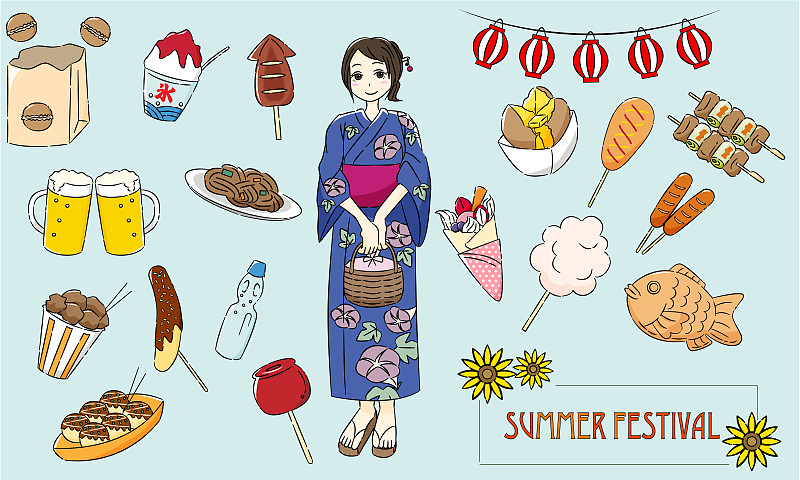 夏日美食偶像
