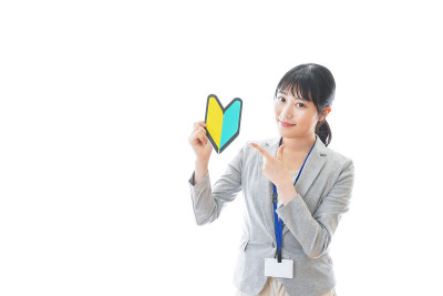 初学商业的年轻商人
