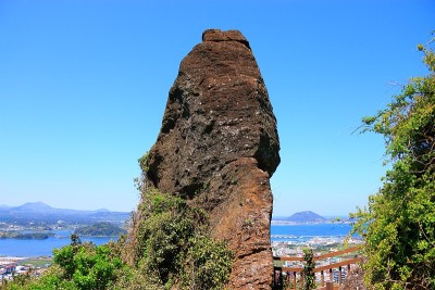 承山日出峰，联合国教科文组织世界遗产，日出峰，日出峰，岩石，火山口，悬崖，