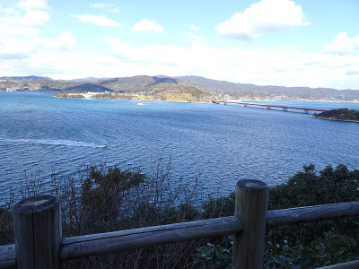 从tatateyama观景台眺望Hamana tatateyama湖