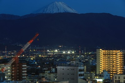 山梨县夜景