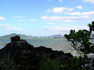 海滩阳光和大海