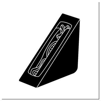 三明治字形图标