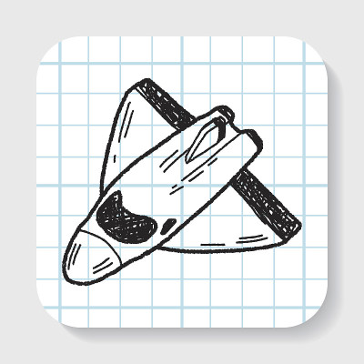 宇宙飞船涂鸦