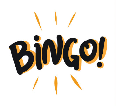 Bingo矢量字母的背景。