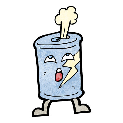 卡通汽水罐