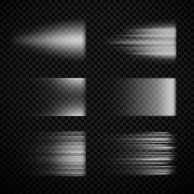 Speed line vector templates , motion blur effects