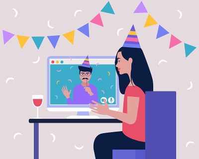 生日视频通话