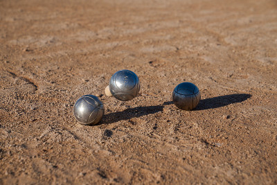 Petanque，传统的法国球类游戏