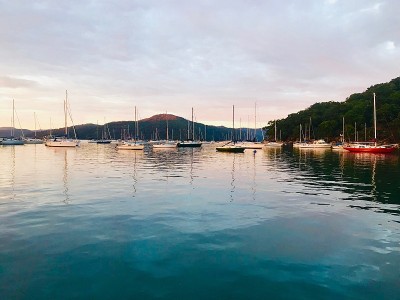 Hawkesbury河日出