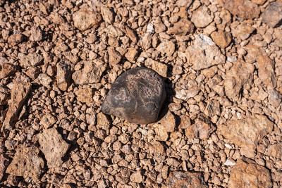 Chondrite Meteorite L Type as found, a piece of ro