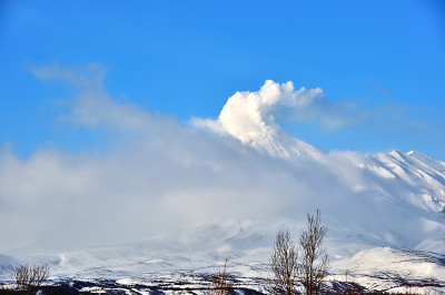 火山在俄罗斯