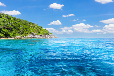 美丽，热带海滩，斯米兰群岛，安达曼海