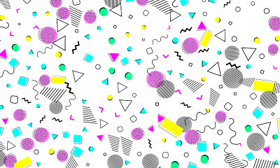 Pop art color background.  pattern