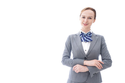 穿校服的学生出国留学