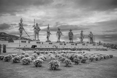 Rajabhakti公园，华欣地区的七大国王纪念碑——泰国的普拉楚布基里汗