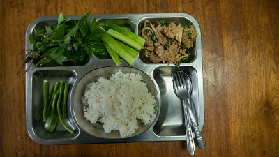 泰国菜，东北泰国菜，瀑布肉