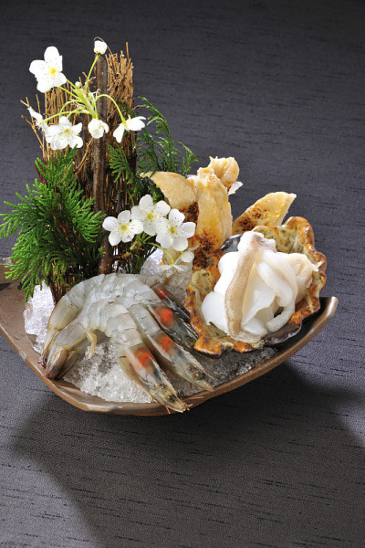 食物海鲜的肖像