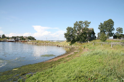 Solovki岛海滩