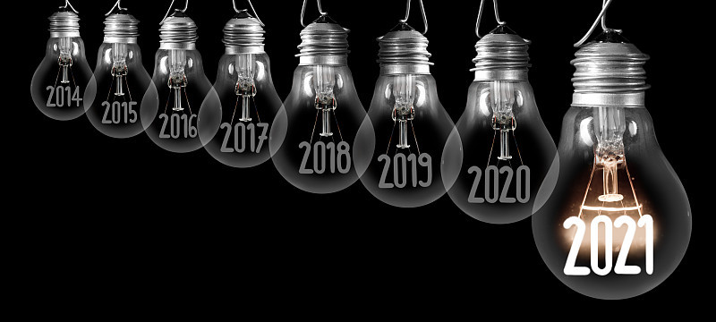 2021年的灯泡