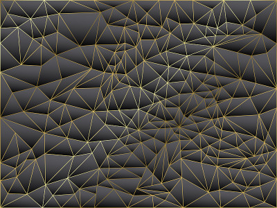 Abstract grey and black polygon background with go
