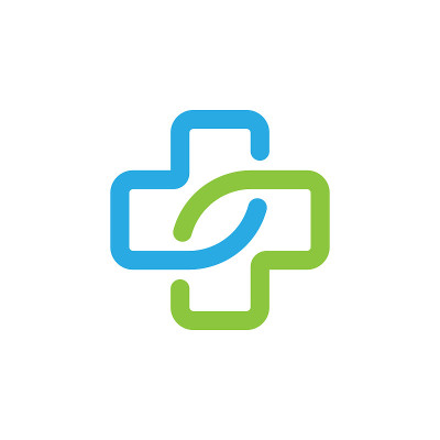 健康和医疗矢量股票插图设计模板。医疗保健的象征。