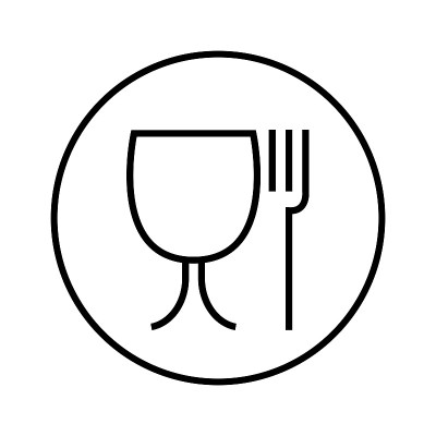 食品级标志图标矢量