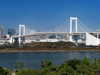 东京台场的彩虹桥