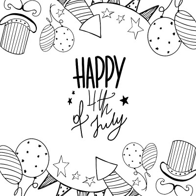 7月4日的美国独立日