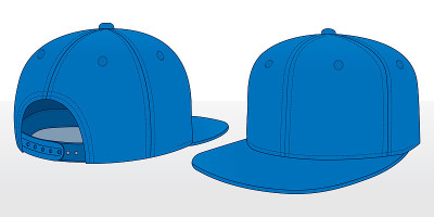 Hip Hop Cap for Template