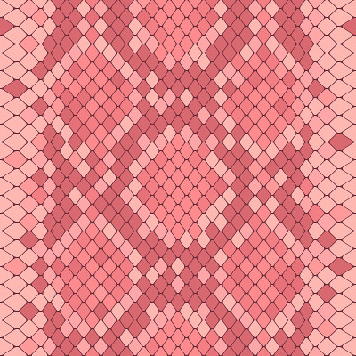 Seamless pattern with pink python print