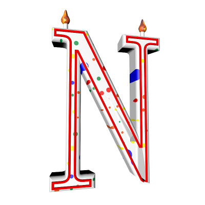 生日蛋糕蜡烛