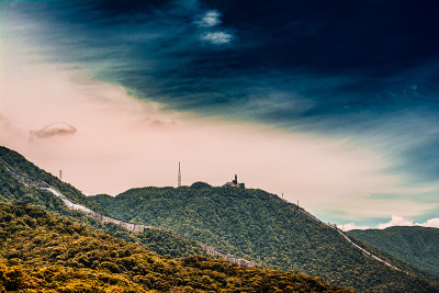 Serra do Mar- cubatao，圣保罗，SP-巴西。