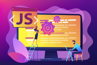JavaScript概念矢量图。