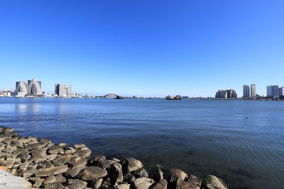 韩国江原道束草市青草湖附近。
