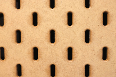 棕色pegboard纹理背景