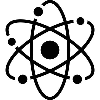 原子质量图标，疫苗开发相关载体