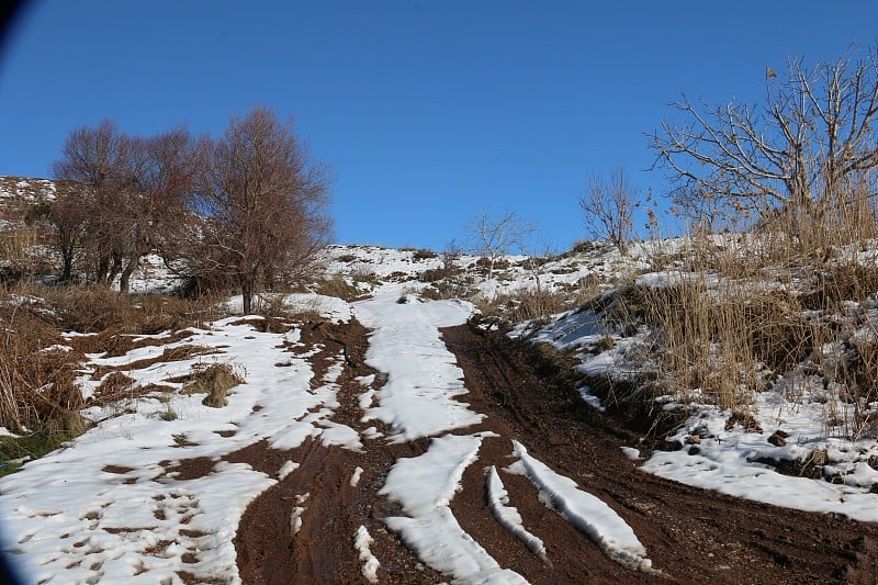 黎巴嫩山上的雪