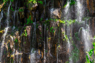 Dashbashi canyon, waterfalls in Tsalka region, Geo