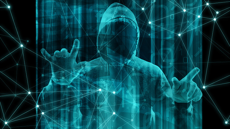 Futuristic technology concept backdrop binary code
