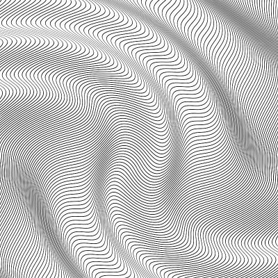 Abstract halftone wavy vector background