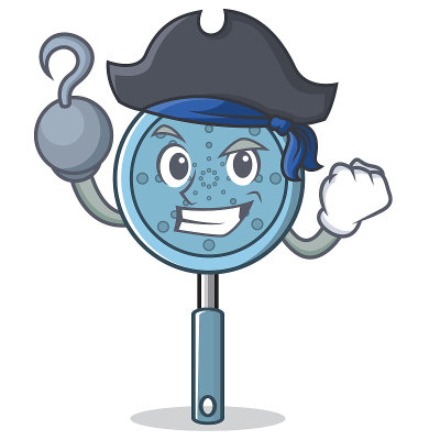 海盗skimmer用具人物卡通