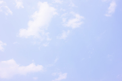 天空中的云
