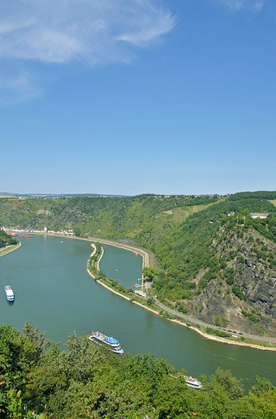 Loreley、莱茵河、德国
