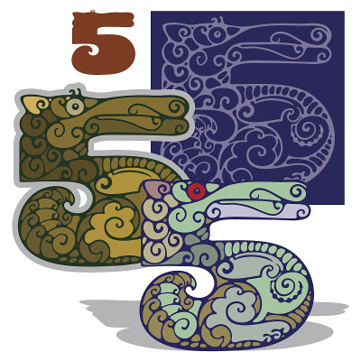 5号,5。