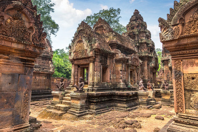 吴哥窟Banteay Srei寺