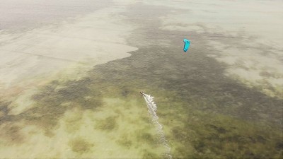 阿曼的风筝冲浪目的地
