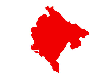 黑山共和国地图