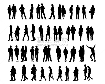 人,热情,婚姻,浪漫,女人,儿童,行人,绘画插图,群众,人体